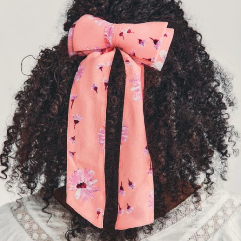 NWT LoveShackFancy Lorna Barrette - Coral Blaze - Picture 1 of 5